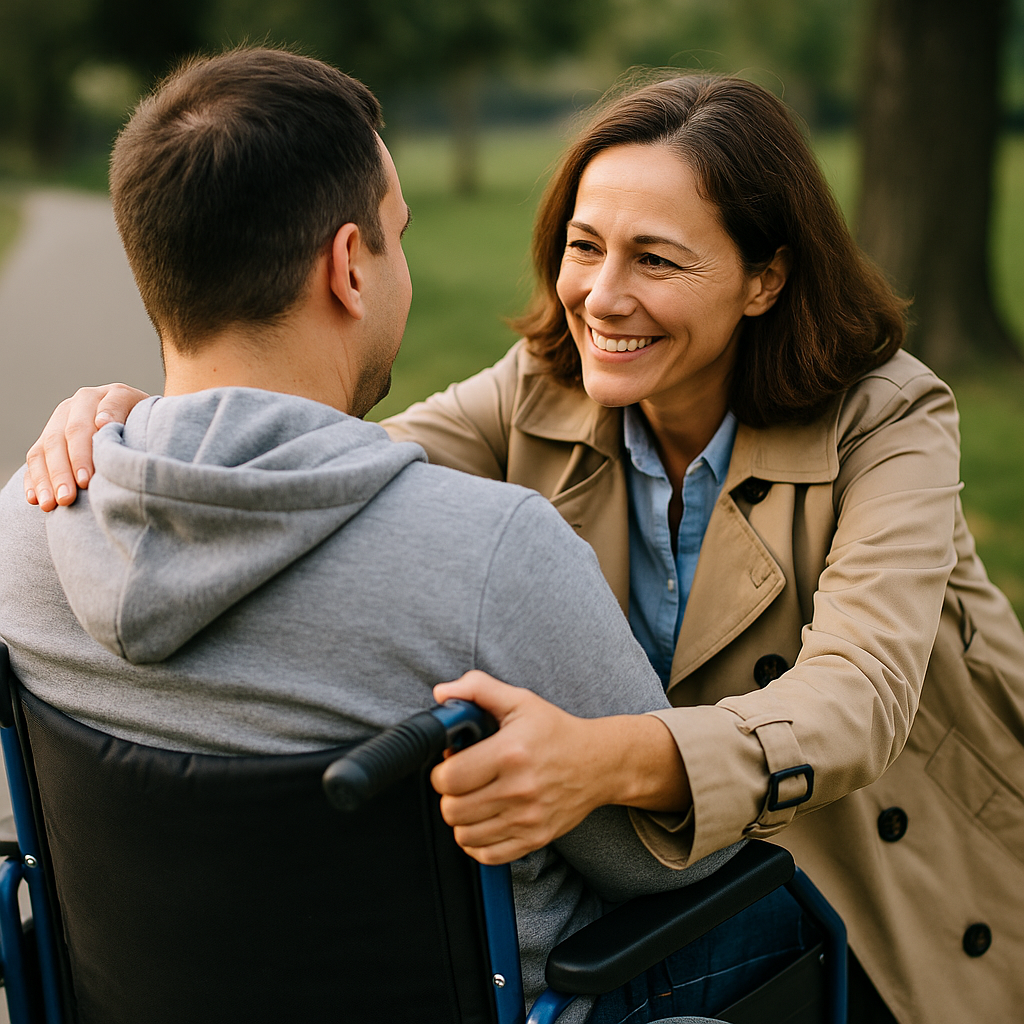 Symbolbild für Behindertenhilfe und Opferschutz